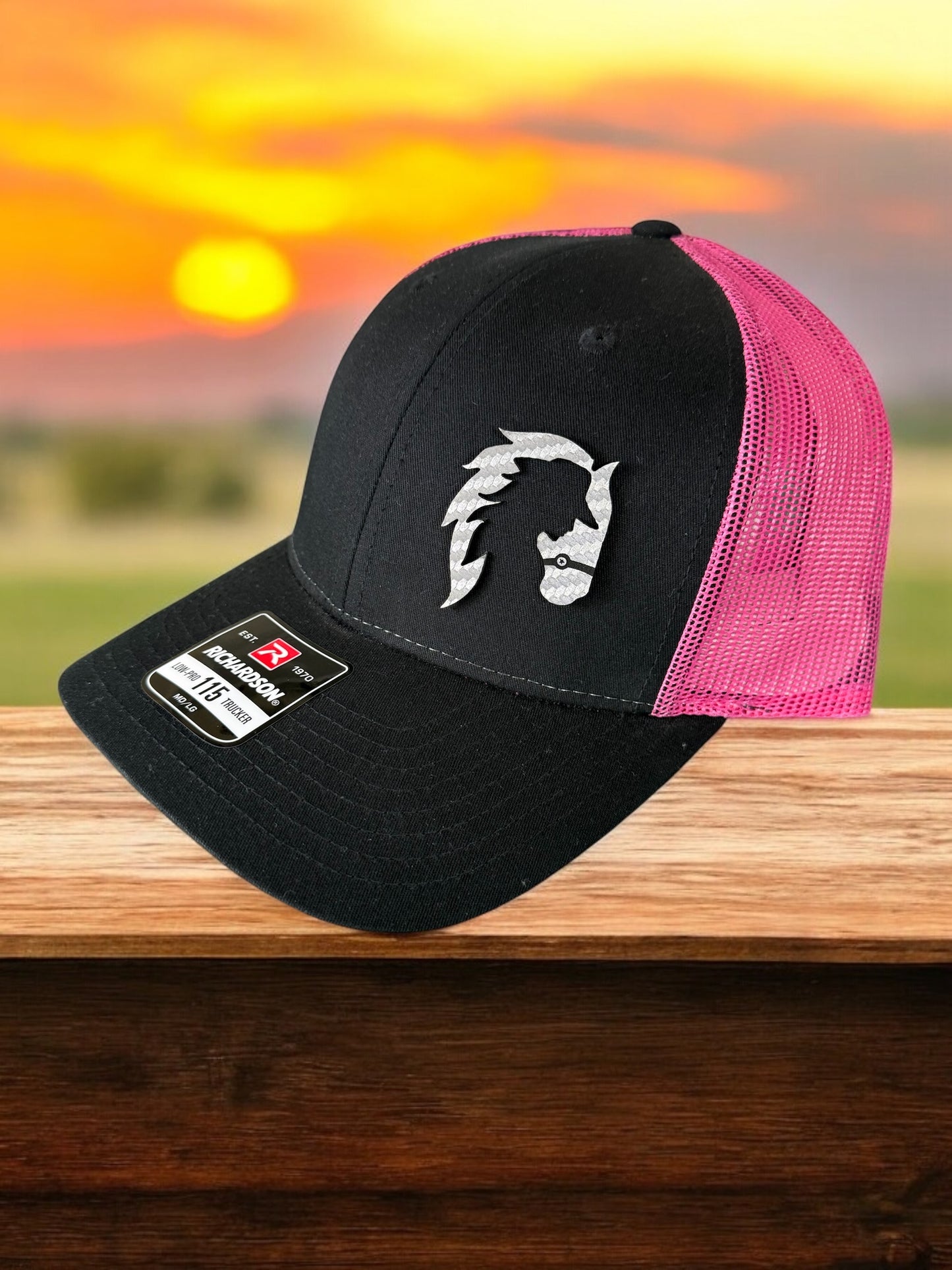 Cowgirl Carbon fiber patch hat