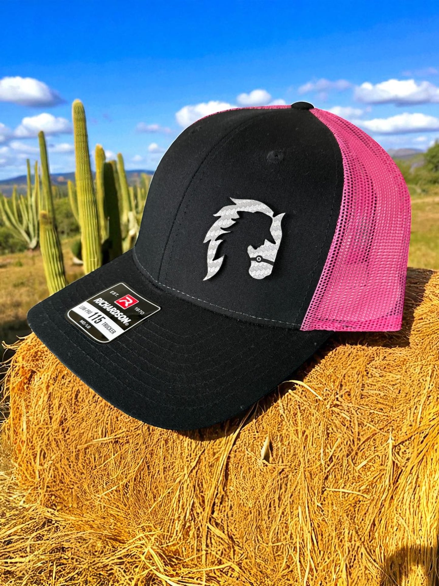 Cowgirl Carbon fiber patch hat