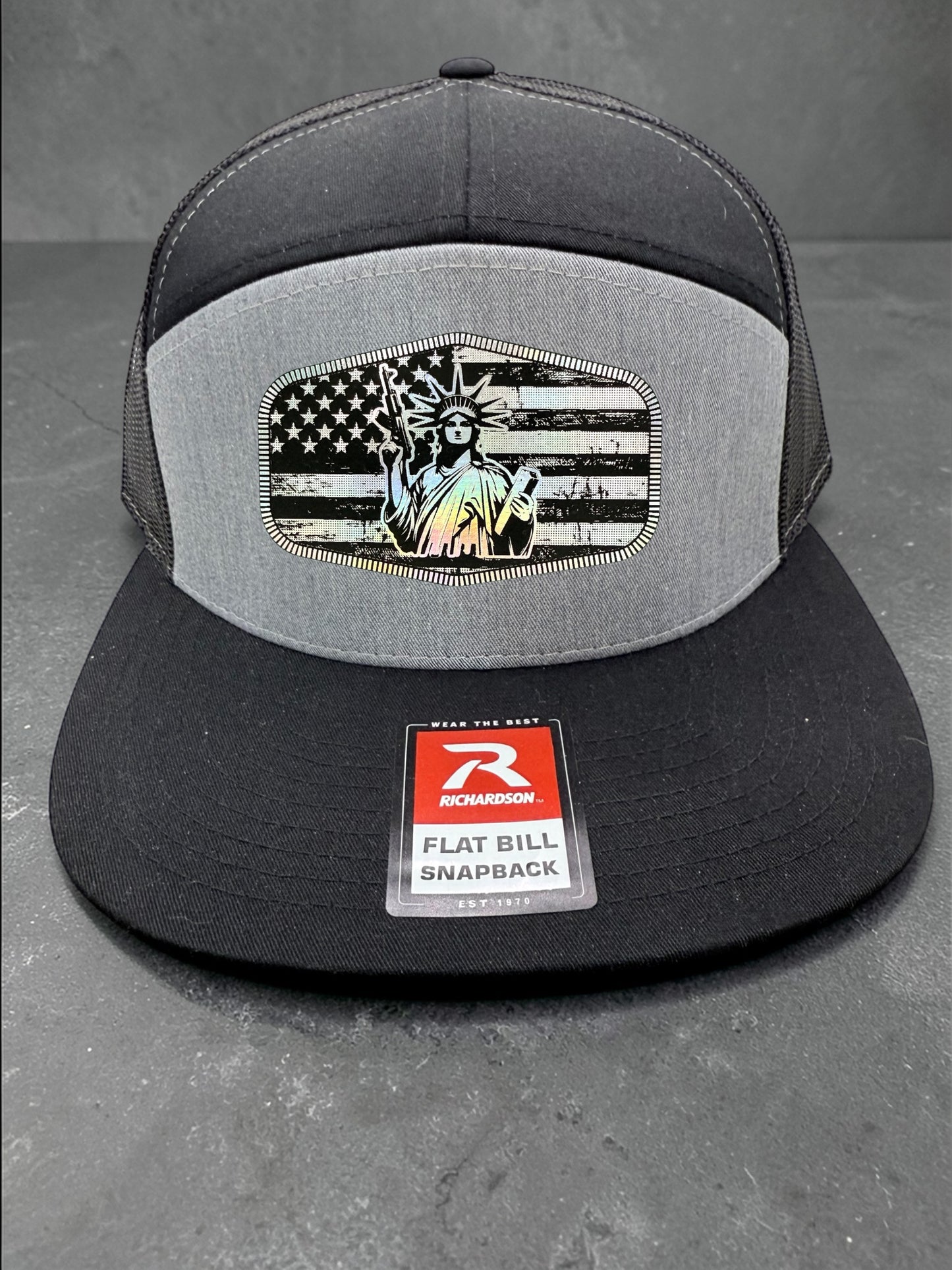 Holographic patriot flag